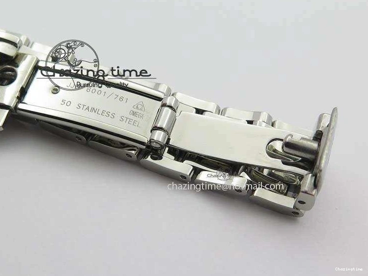 0505 Colorful De Ville 27mm Ladies MK 1:1 Best Edition White MOP Dial On SS Bracelet Ronda Quartz 8191